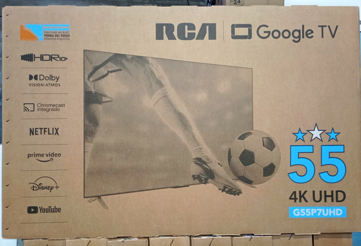 SMART LED RCA 55" GOOGLE TV G55P7UHD