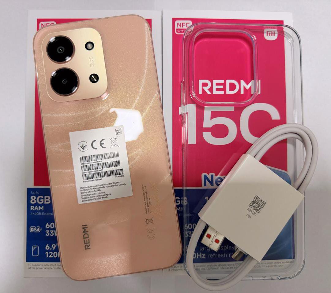 Celular Xiaomi Redmi 15C 128GB/4GB RAM