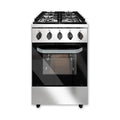 Cocina Morelli Nueva EX Acero 55 cm R/Funfic